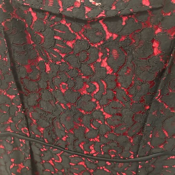 Michael Kors Red and Black Dress - Picture 2 of 6